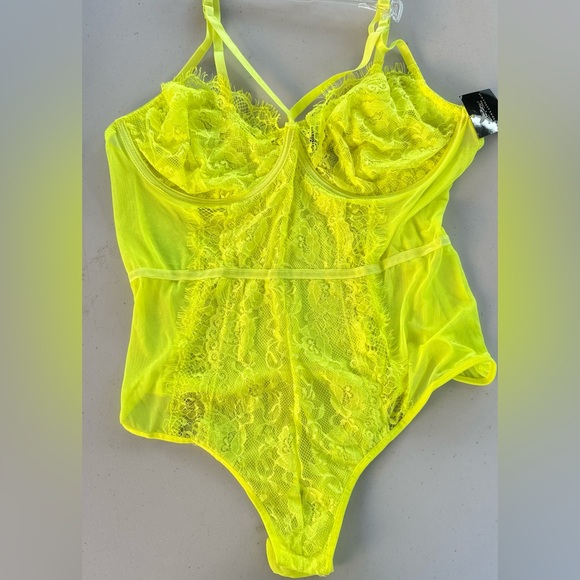 Just Sexy Lengerie Other - Leg Avenue Bright Yellow Lace Chemise